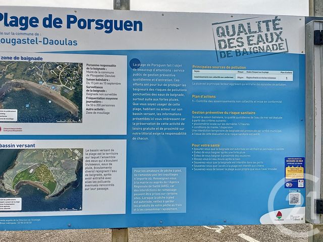 Afficher la photo en grand Terrain à vendre - 900 m2 - Plougastel Daoulas - 29 - BRETAGNE