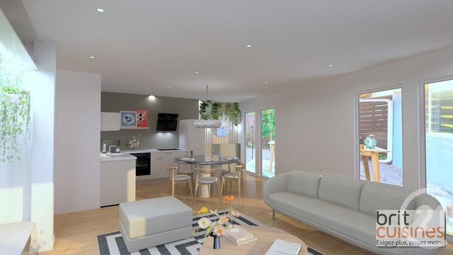 Appartement T2 à vendre - 2 pièces - 59,68 m2 - St Renan - 29 - BRETAGNE