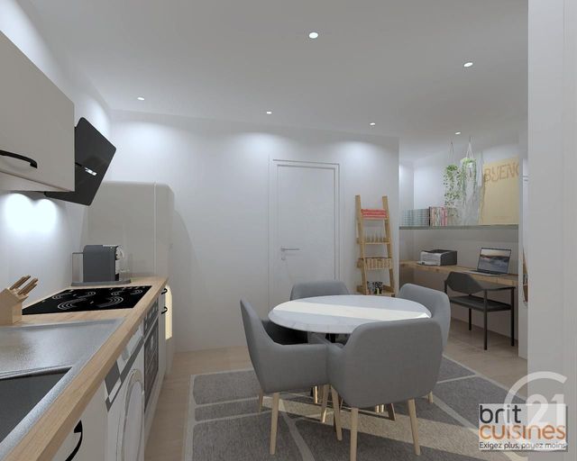 Appartement Studio à vendre - 1 pièce - 31,54 m2 - Brest - 29 - BRETAGNE