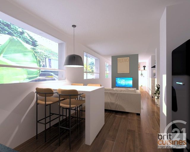 Appartement T1 à vendre - 1 pièce - 34,50 m2 - Brest - 29 - BRETAGNE