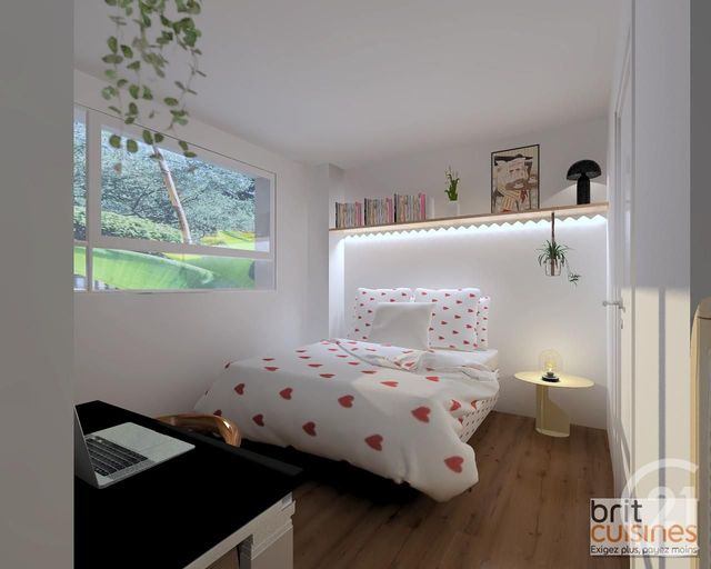 Appartement T1 à vendre - 1 pièce - 34,50 m2 - Brest - 29 - BRETAGNE